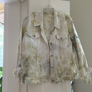 One of a kind dyed Levi’s denim jacket